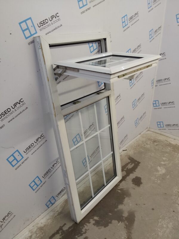 Used White Upvc Window 690mm x 1470mm C4W024 - Image 3