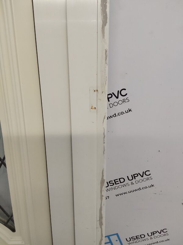 Used White Upvc Front Door 900mm x 2130mm (Reduce To 875mm) 0138 - Image 11