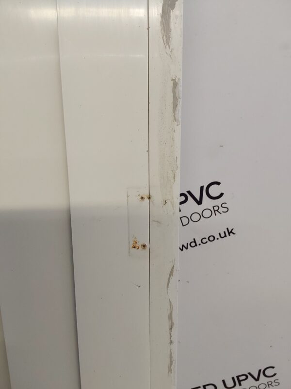 Used White Upvc Front Door 900mm x 2130mm (Reduce To 875mm) 0138 - Image 7