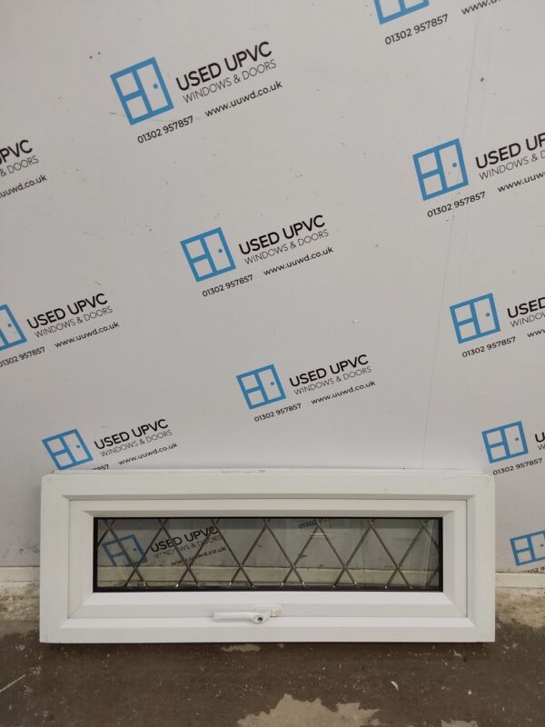 Used White Upvc Window 1050mm x 385mm W0281 - Image 5