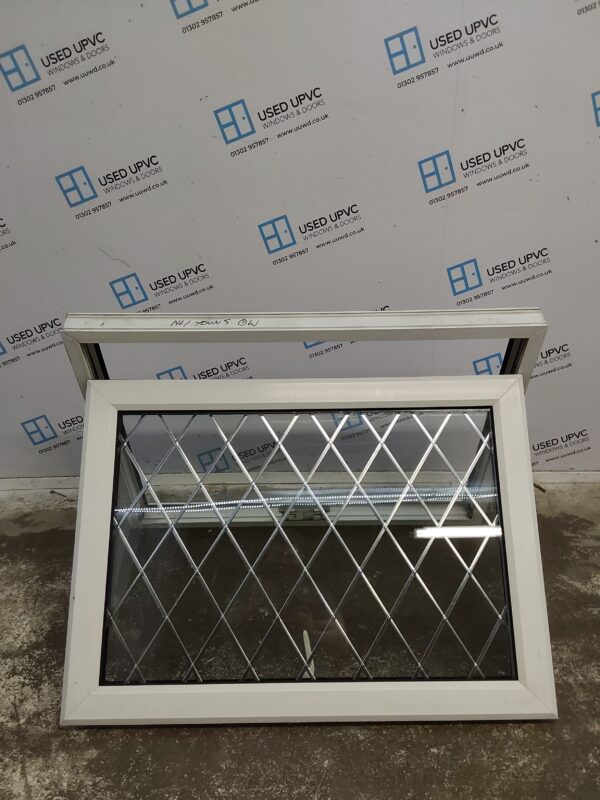 Used White Upvc Window 1130mm x 820mm LW0108 - Image 2