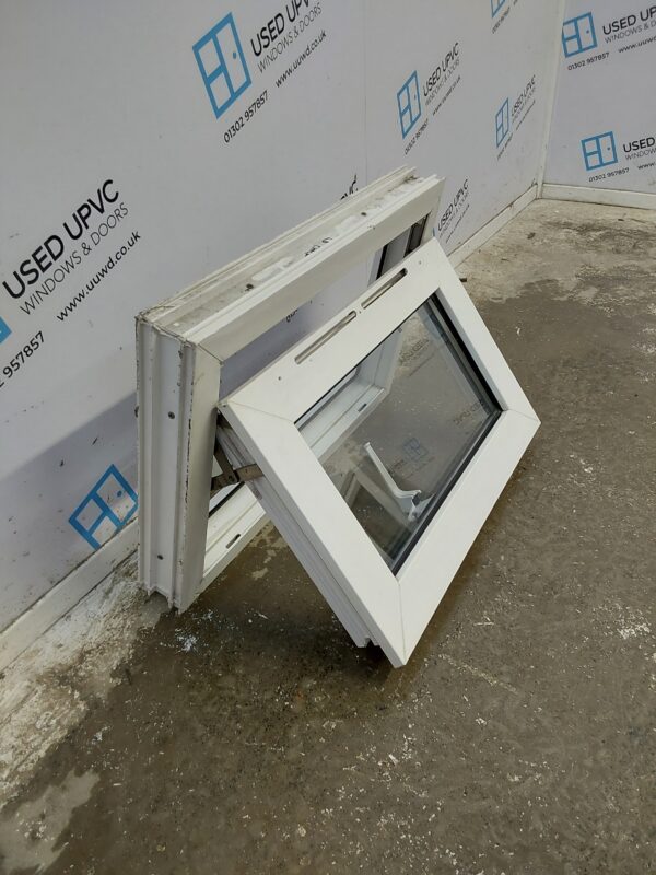 Used White Upvc Window 610mm x 415mm W0419 - Image 3