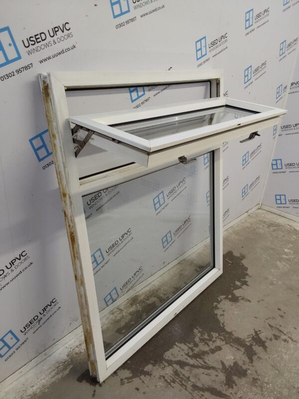 Used White Upvc Window 1075mm x 1275mm LW0136 - Image 3