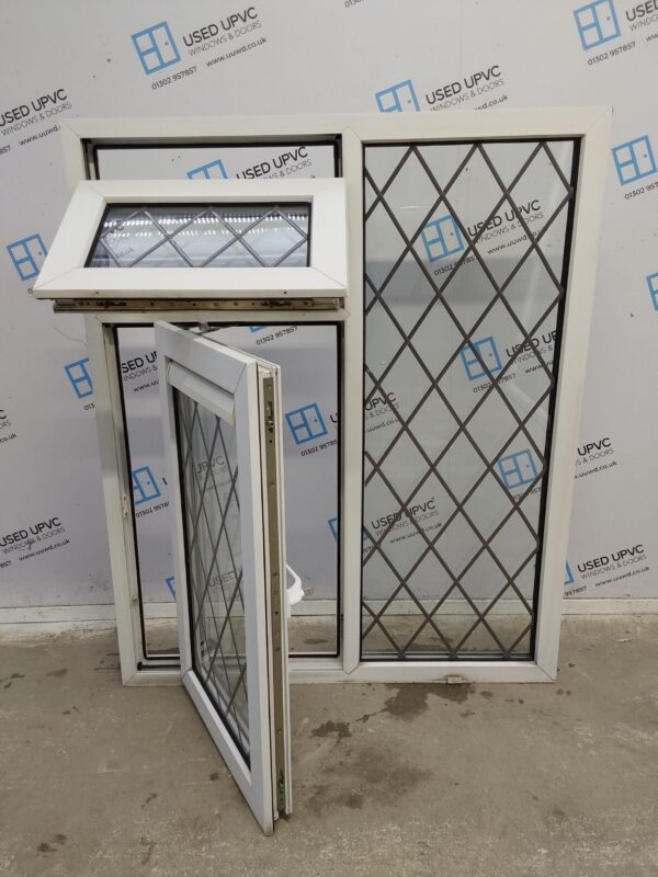 Used White Upvc Window 1050mm x 1270mm C5049 - Image 3