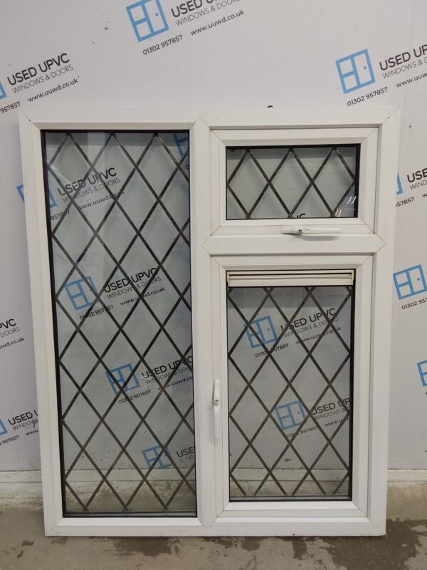 Used White Upvc Window 1050mm x 1270mm C5049 - Image 2