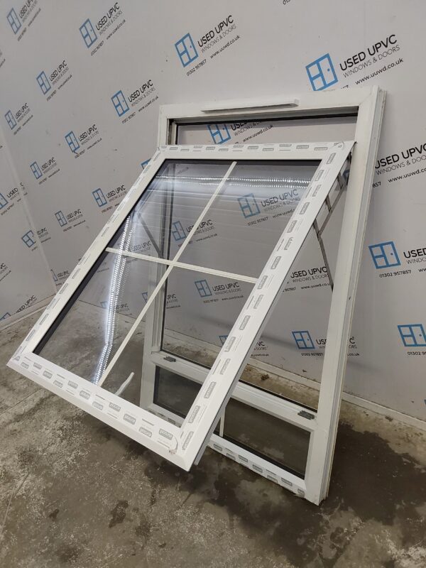 Used White Upvc Window 935mm x 1385mm (Reduce To 905mm) C22017 - Image 3