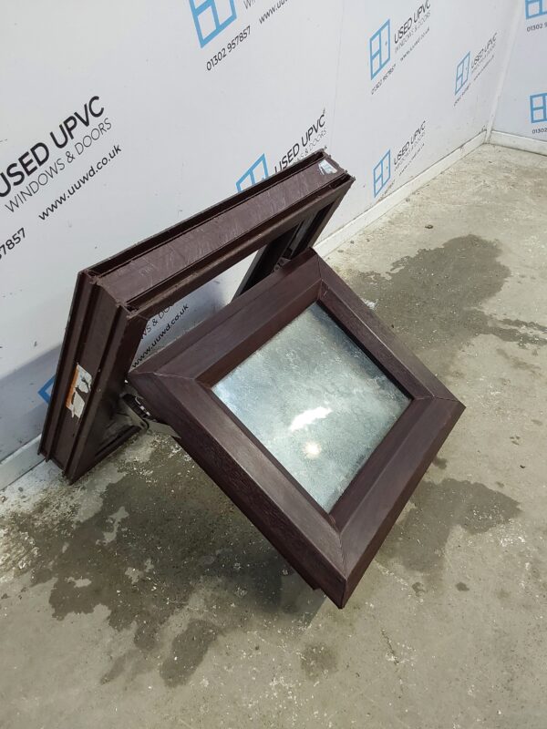 Used Rosewood Upvc Window 480mm x 405mm W0504 - Image 5