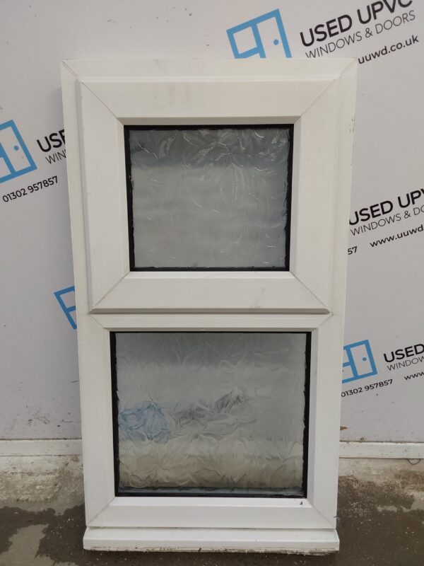 Used White Upvc Window 475mm x 870mm C2B017