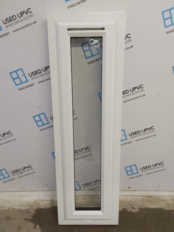 Used White Upvc Window 435mm x 1390mm W0093