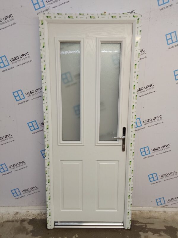 Brand New White Composite Door 850mm x 2020mm ND100