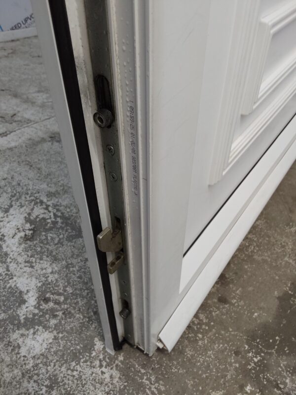 Used White Upvc Back Door And Side Panel 1270mm x 2050mm (reduce to 1250mm) DS016 - Image 6