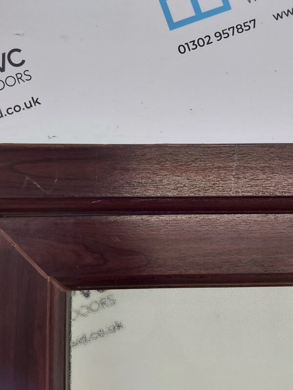 Used Rosewood Upvc Front Door 940mm x 2060mm 0245 - Image 8