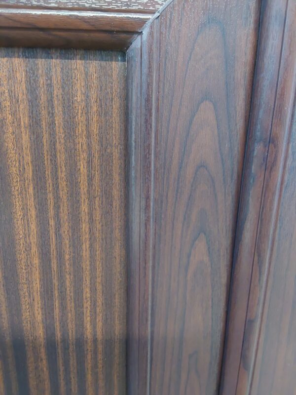 Used Rosewood Upvc Front Door 1010mm x 2040mm 0044 - Image 4