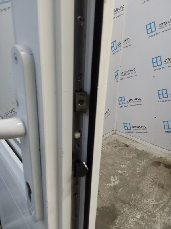 Used White Upvc Back Door (outwards opening) 820mm x 2030mm C12D44 - Image 7