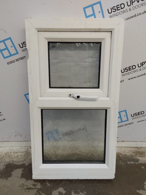 Used White Upvc Window 475mm x 870mm C2B017 - Image 2