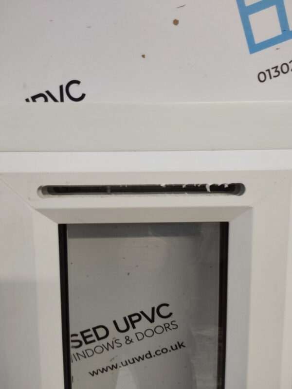 Used White Upvc Window 435mm x 1390mm W0093 - Image 4