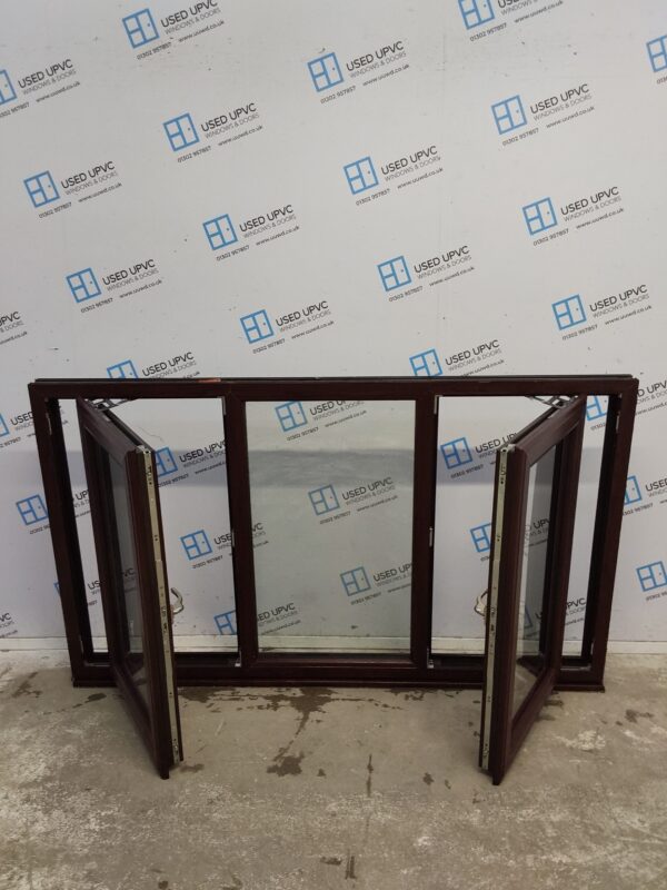 Used Rosewood Upvc Window 1755mm x 1050mm LW0008 - Image 3