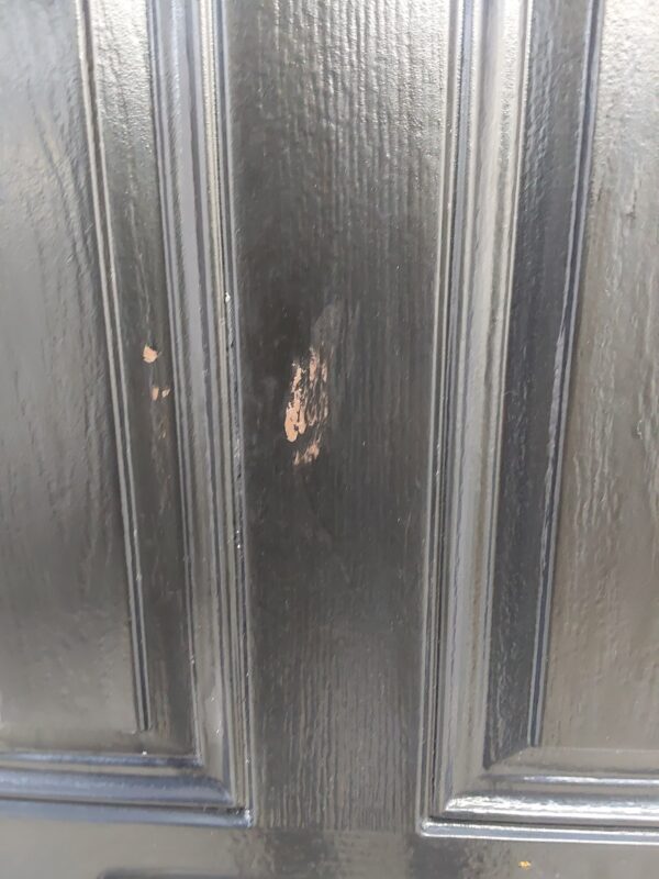 Used Black Composite Front Door And Side Panels 1525mm x 2055mm (reduce to 1495mm) DS027 - Image 5