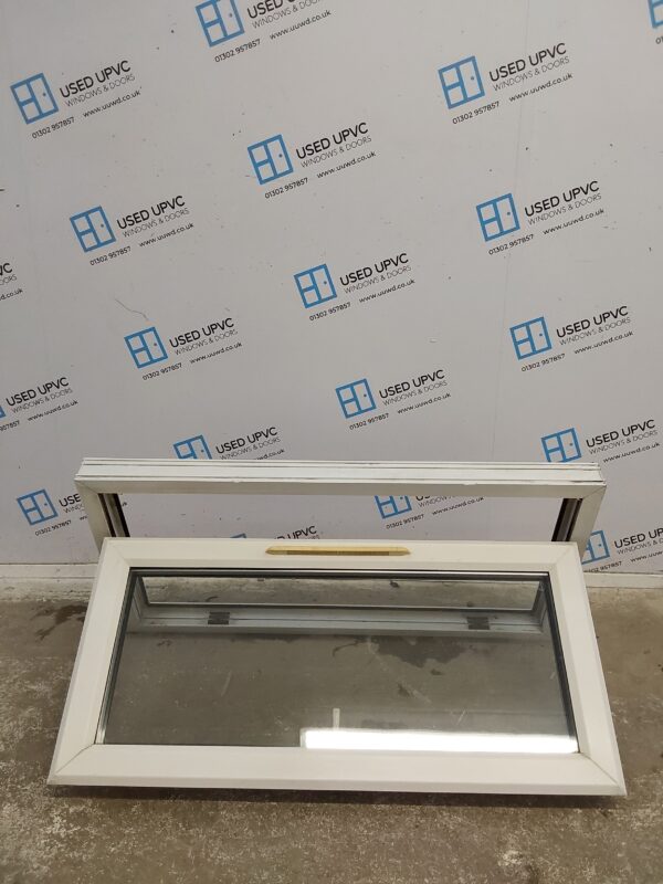 Used White Upvc Window 1135mm x 565mm C4W142 - Image 3