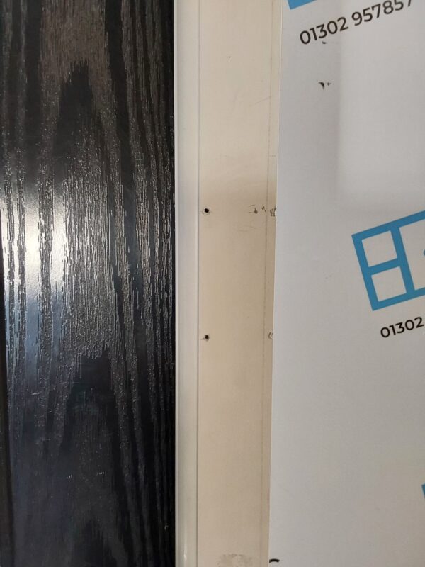 Used Black Composite Front Door And Toplight 1000mm x 2535mm 0722 - Image 12