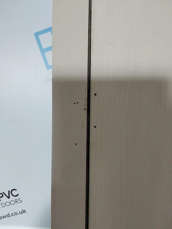 Used Black Composite Front Door And Toplight 1000mm x 2535mm 0722 - Image 7