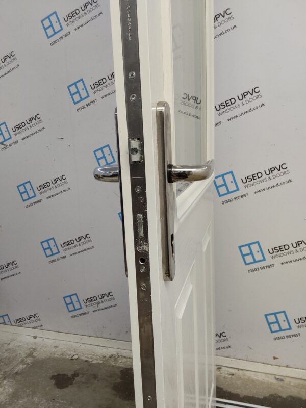 Brand New White Composite Back Door 850mm x 2070mm (Reduce To 835mm) C1ND38 - Image 5