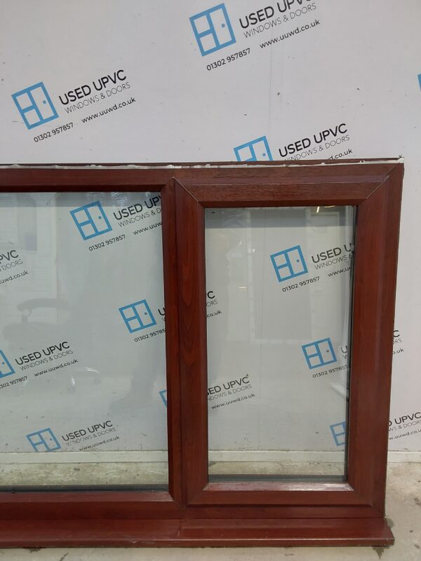 Used Rosewood Upvc Window 1800mm x 1060mm C3W044 - Image 6