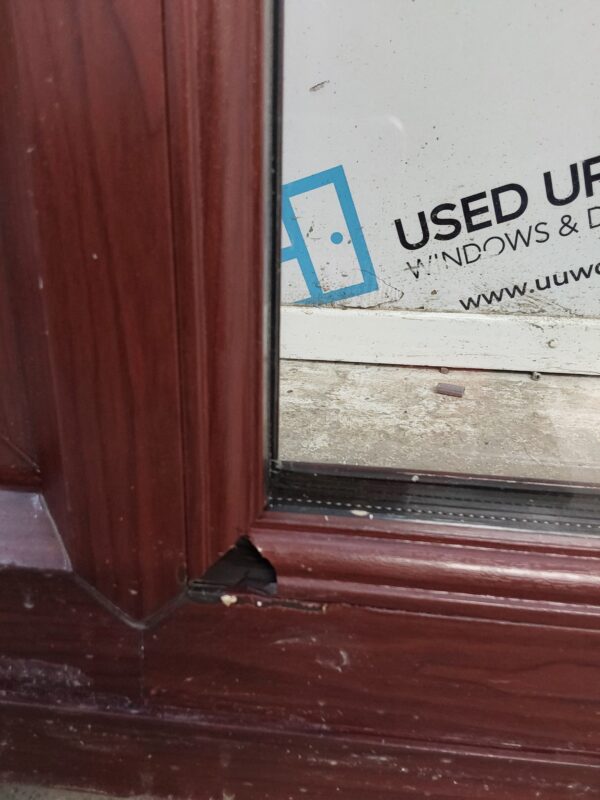 Used Rosewood Upvc Window 1800mm x 1060mm C3W044 - Image 4