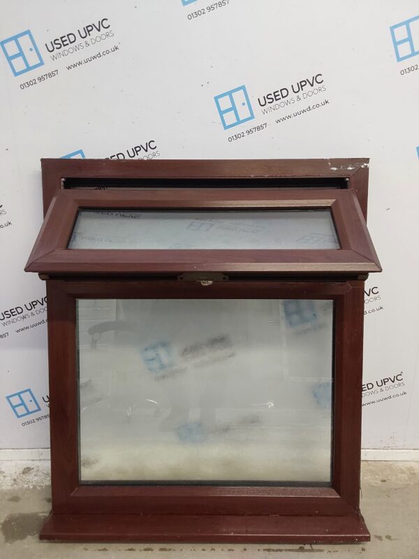 Used Rosewood Upvc Window 910mm x 1070mm LW0115 - Image 3