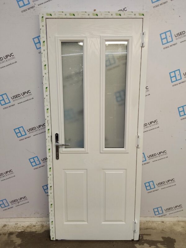 Brand New White Composite Door 850mm x 2020mm ND100 - Image 2