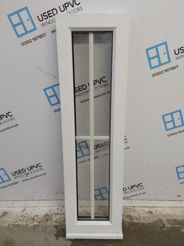 Used White Upvc Window 285mm x 1040mm C4W062