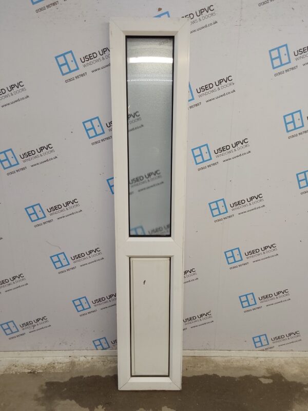 Used White Upvc Side Panel 375mm x 2005mm SP025