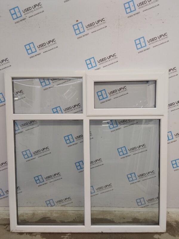 Used White Upvc Window 1570mm x 1620mm C5091