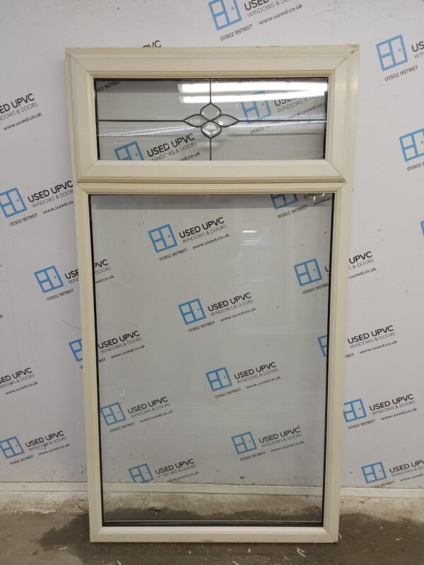 Used Cream Upvc Window 990mm x 1860mm C3W050