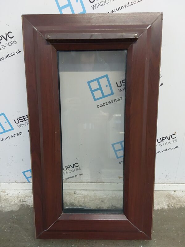 Used Rosewood Upvc Window 480mm x 865mm C4W050