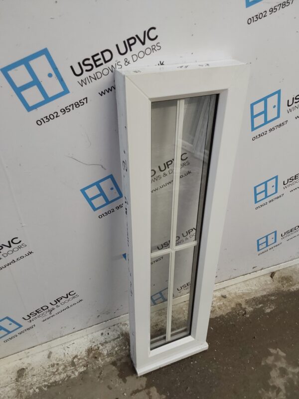 Used White Upvc Window 285mm x 1040mm C4W062 - Image 3