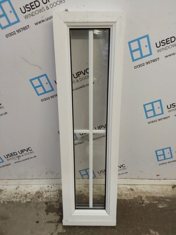 Used White Upvc Window 285mm x 1040mm C4W062 - Image 2