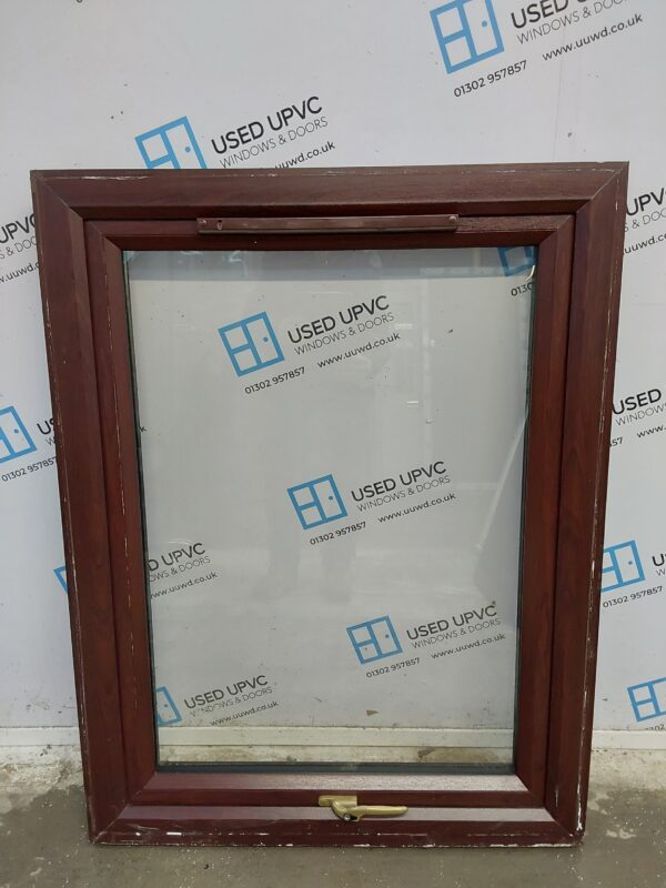 Used Rosewood Upvc Window 900mm x 1175mm LW0123 - Image 2