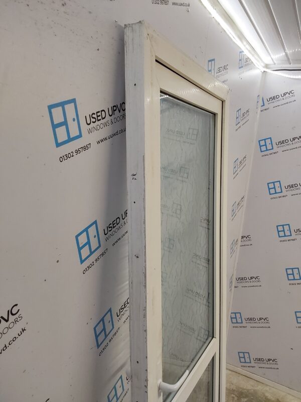 Used White Upvc Back Door 845mm x 2100mm 0569 - Image 13