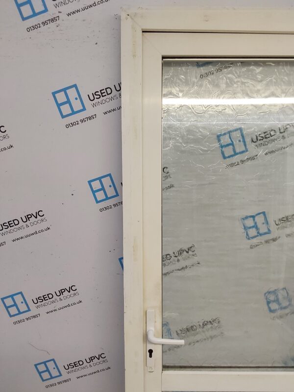 Used White Upvc Back Door 845mm x 2100mm 0569 - Image 12