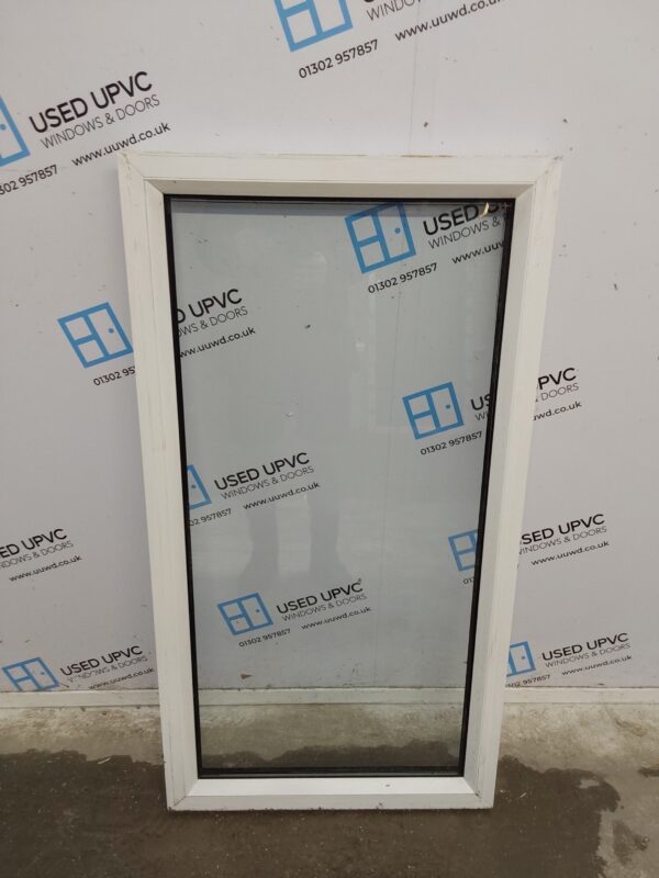 Used White Upvc Window 630mm x 1185mm W0001 - Image 2