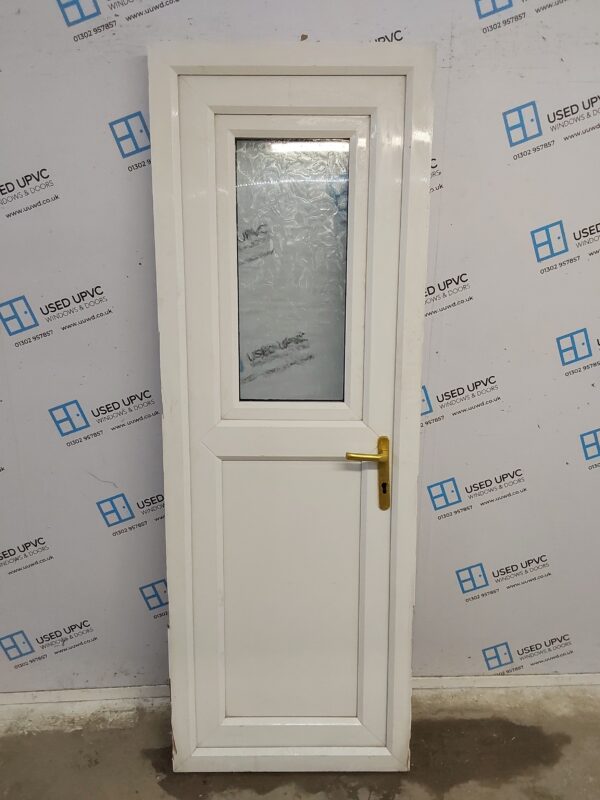 Used White Upvc Stable Door 710mm x 2020mm 0770