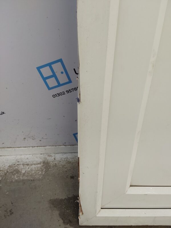 Used White Upvc Stable Door 710mm x 2020mm 0770 - Image 12