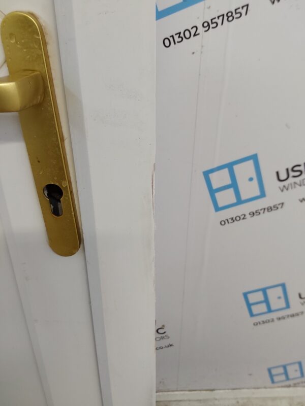 Used White Upvc Stable Door 710mm x 2020mm 0770 - Image 10