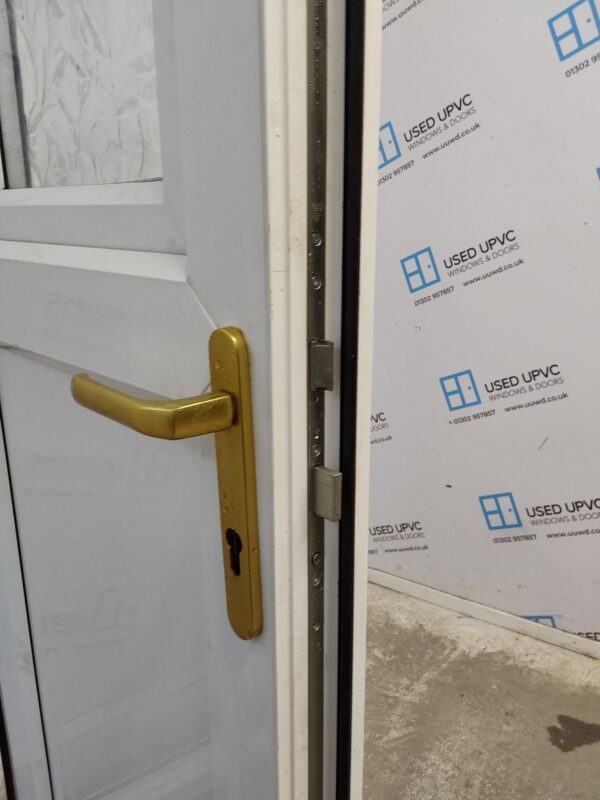 Used White Upvc Stable Door 710mm x 2020mm 0770 - Image 7