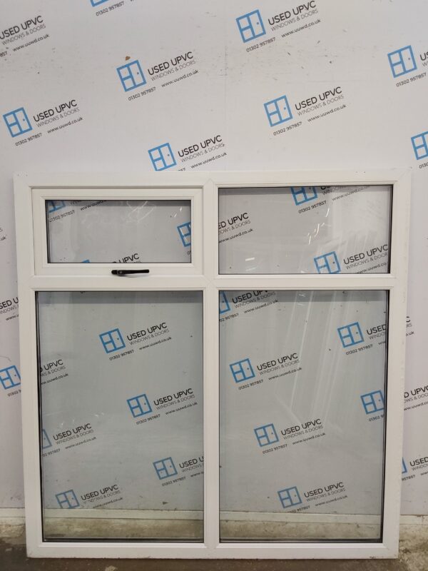 Used White Upvc Window 1570mm x 1620mm C5091 - Image 2