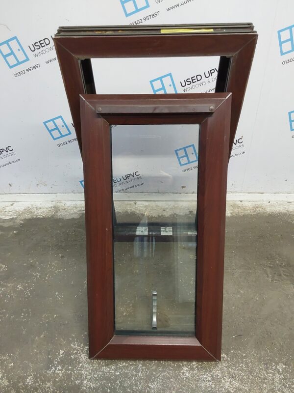 Used Rosewood Upvc Window 480mm x 865mm C4W050 - Image 3