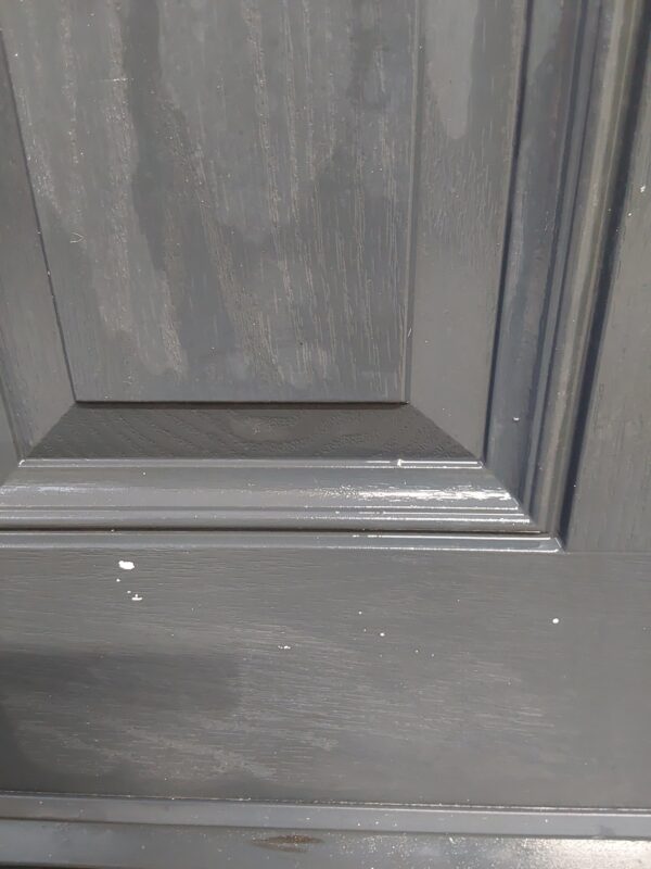 Used Anthracite Grey Composite Front Door 840mm x 2070mm C11D60 - Image 4