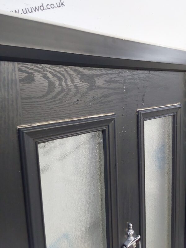 Used Anthracite Grey Composite Front Door 840mm x 2070mm C11D60 - Image 6