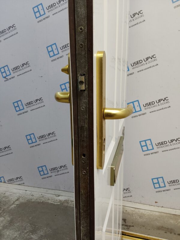 Used White Composite Front Door 855mm x 2035mm 0368 - Image 5